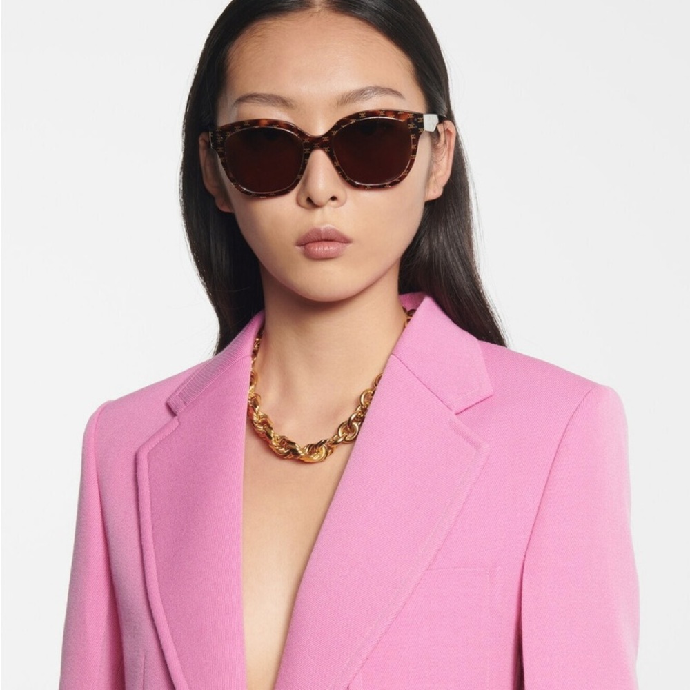 Celine Tortoise Shell Sunglasses - Picture 8 of 8